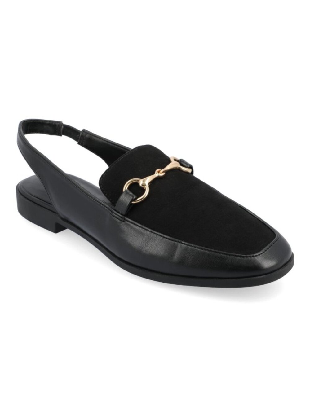 Journee Collection Lainey Flats Black Women’s Size 8.5 M NWT